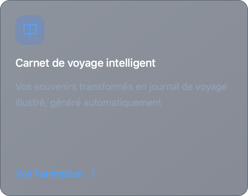 Souvenirs intelligemment regroupés